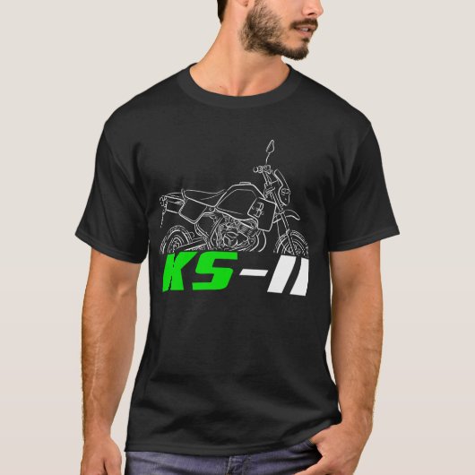 Kawasaki KS-II 1987-1989 T-shirt (Voorkant)
