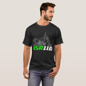 Kawasaki KSR110 2002-2010 T-shirt (Voorkant volledig)