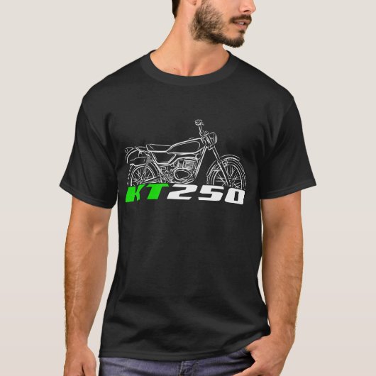 Kawasaki KT250 1972-1975 T-shirt (Voorkant)