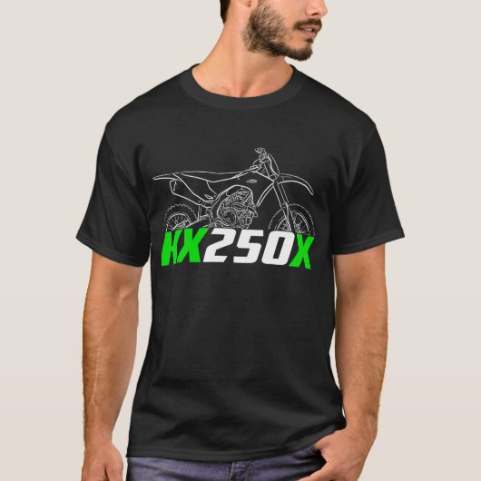 Kawasaki KX250X 2023-2025 T-shirt (Voorkant)