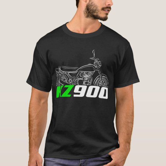 Kawasaki KZ900 1976-1977 T-shirt (Voorkant)