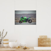 Kawasaki Ninja 300 Poster (Keuken)