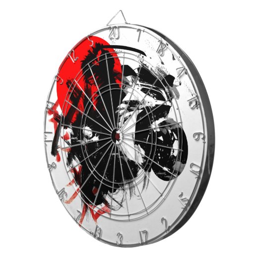 kawasaki ninja dartbord (Voorkant Rechts)