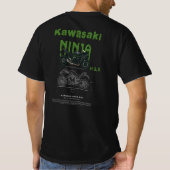 Kawasaki Ninja H2R Design T-shirt (Achterkant)