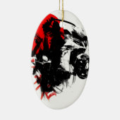 kawasaki ninja keramisch ornament (Rechts)