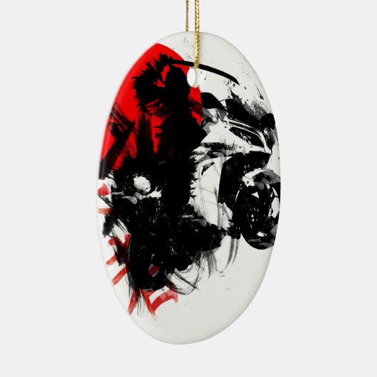 kawasaki ninja keramisch ornament (Rechts)