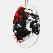 kawasaki ninja keramisch ornament (Links)