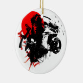 kawasaki ninja keramisch ornament (Rechts)