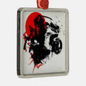 kawasaki ninja metalen ornament (Rechts)