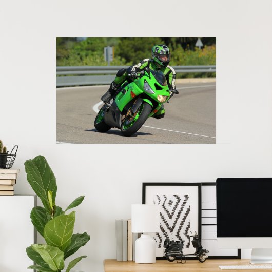 KAWASAKI NINJA POSTER (Thuiskantoor)