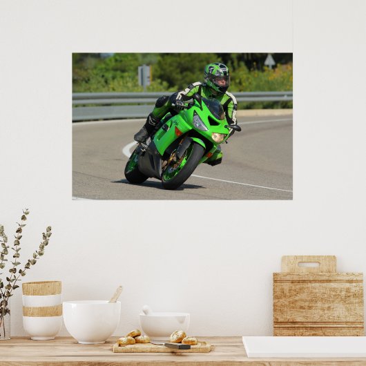 KAWASAKI NINJA POSTER (Keuken)