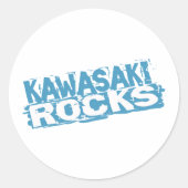 Kawasaki Rocks Sticker (Voorkant)