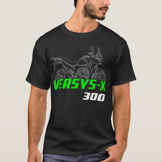 Kawasaki Versys-X 300 2017-2024 T-shirt (Voorkant)