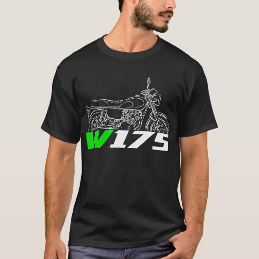 Kawasaki W175 2017-2024 T-shirt (Voorkant)