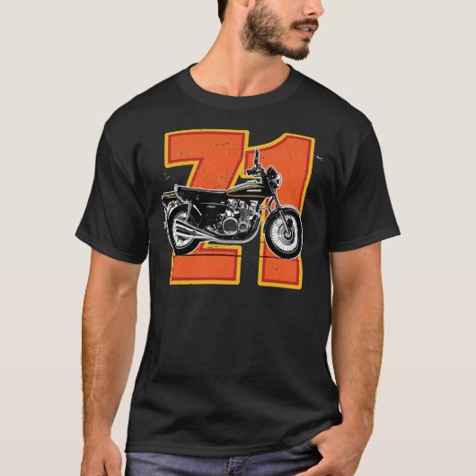 Kawasaki Z1- The widow maker Relaxed Fit T-Shirt (Voorkant)