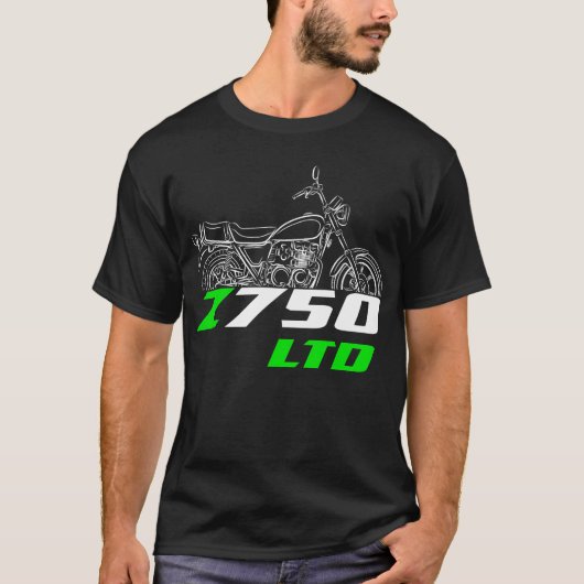 Kawasaki Z750LTD 1980-1984 T-shirt (Voorkant)