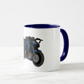 Kawasaki Z900 simple style Mok (Voorkant rechts)