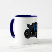 Kawasaki Z900 simple style Mok (Voorkant links)