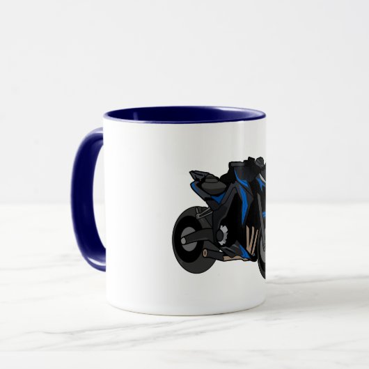 Kawasaki Z900 simple style Mok (Voorkant links)