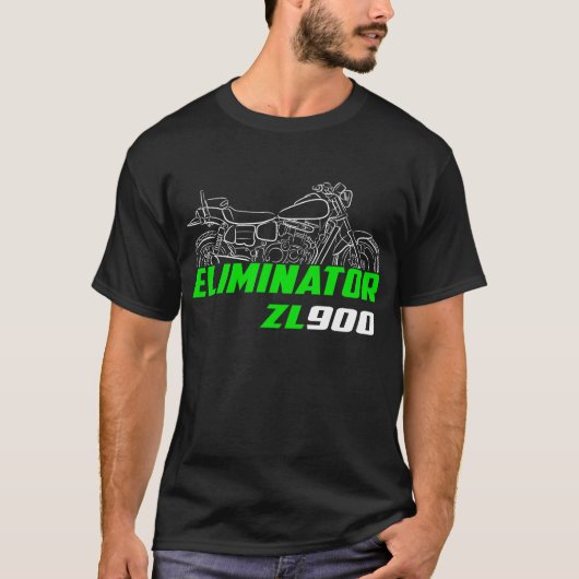 Kawasaki ZL900 Eliminator 1985-1986 T-shirt (Voorkant)
