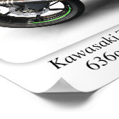 Kawasaki ZX636 EGFA Special Edition Motorcycle - A Poster (Hoek)