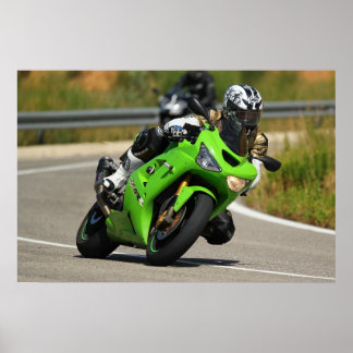 KAWASAKI ZX6R POSTER