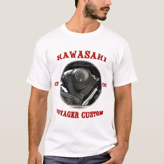 KawasakiVN 1700 Voyager Aangepast T-shirt (Voorkant)