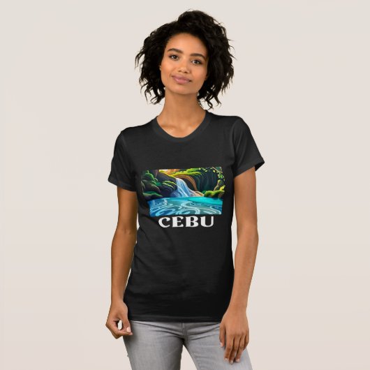 Kawasan Herfsten, Cebu, Cebu City, Philippine Wate T-shirt (Voorkant volledig)