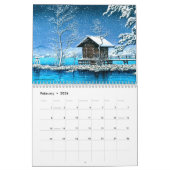 Kawase Hasui Landschap (M) Kalender (Feb 2026)