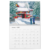 Kawase Hasui Landschap (M) Kalender (Jan 2027)