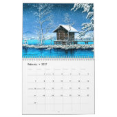 Kawase Hasui Landschap (M) Kalender (Feb 2027)