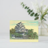 Kawase Hasui Pacific Transport Lines Himeji Castle Briefkaart (Staand voorkant)