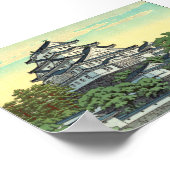 Kawase Hasui Pacific Transport Lines Himeji Castle Poster (Hoek)