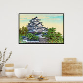 Kawase Hasui Pacific Transport Lines Himeji Castle Poster (Keuken)