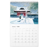 Kawase Hasui Scenery 2 klein Kalender (Jan 2026)