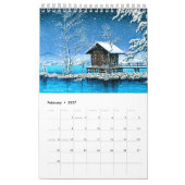 Kawase Hasui Scenery Calendar Kalender (Feb 2027)