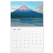 Kawase Hasui Scenery Calendar Kalender (Mar 2027)