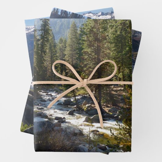 Kaweah River in Sequoia Inpakpapier Vel (In situ)