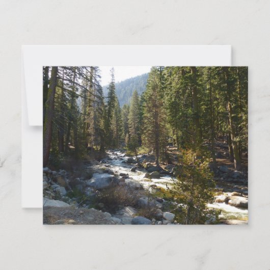 Kaweah rivier in Sequoia National Park (Voorkant)