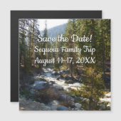 Kaweah rivier in Sequoia National Park (Voorkant / Achterkant)