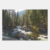Kaweah rivier in Sequoia National Park Inpakpapier Vel (Voorkant)