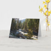 Kaweah rivier in Sequoia National Park Kaart (Gele Bloem)