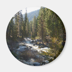 Kaweah rivier in Sequoia National Park Magneet