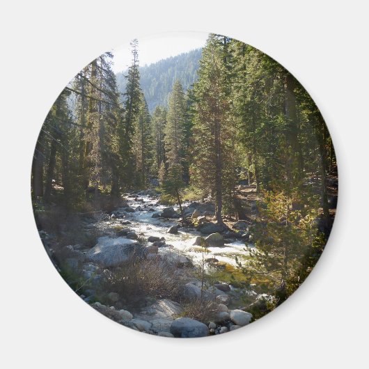 Kaweah rivier in Sequoia National Park Magneet (Voorkant)