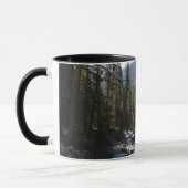 Kaweah rivier in Sequoia National Park Mok (Links)