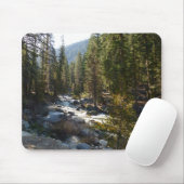 Kaweah rivier in Sequoia National Park Muismat (Met muis)