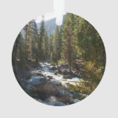 Kaweah rivier in Sequoia National Park Ornament (achterkant)