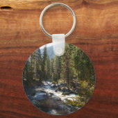 Kaweah rivier in Sequoia National Park Sleutelhanger (Achterkant)