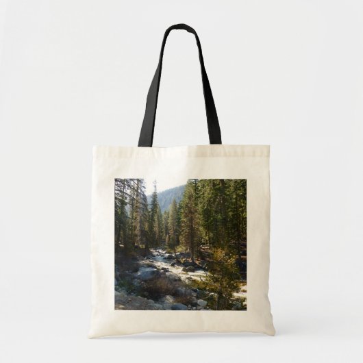 Kaweah rivier in Sequoia National Park Tote Bag (Voorkant)