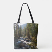 Kaweah rivier in Sequoia National Park Tote Bag (Achterkant)